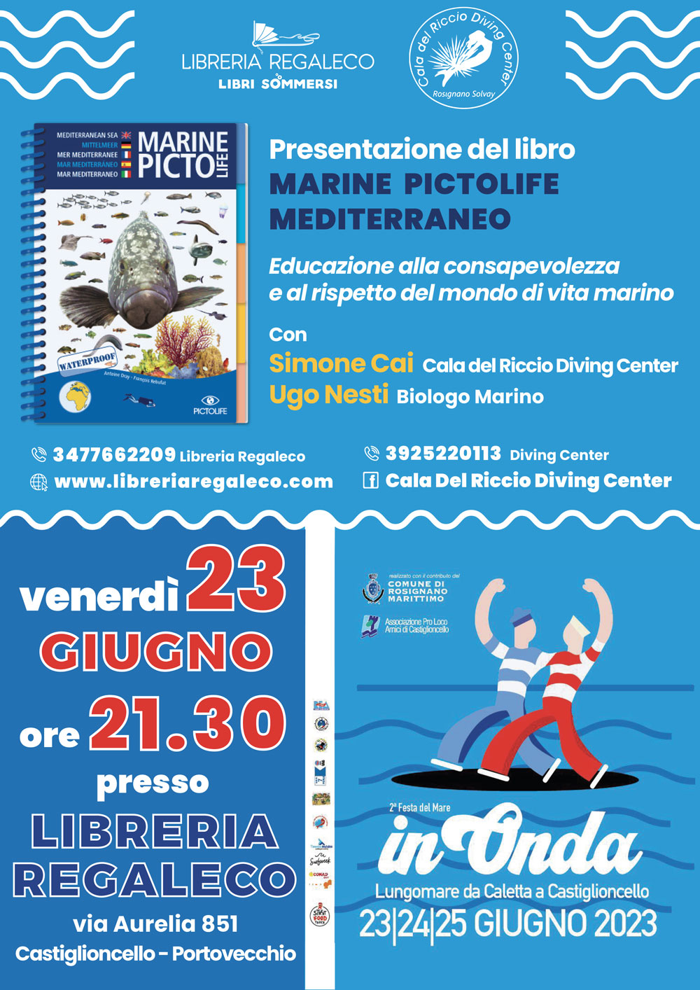 In Onda 2023 – Presentazione MARINE PICTOLIFE MEDITERRANEO in collaborazione con Cala Del Riccio Diving Center